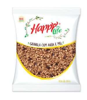 Granola Happy Life com Aveia e Mel – 250g